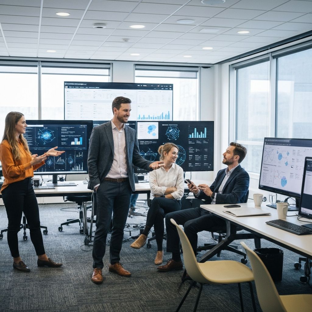 Cornershops team working on AI solutions